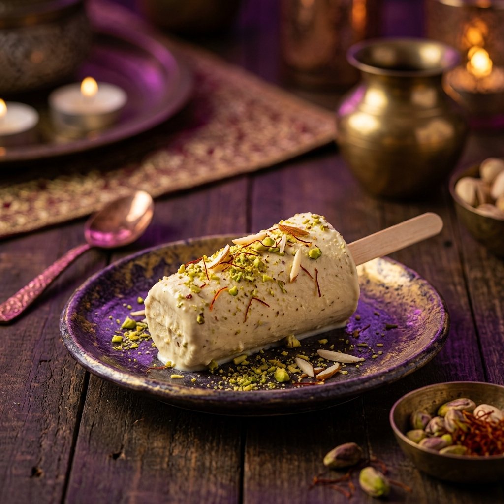 Desi Malai Kulfi Stick